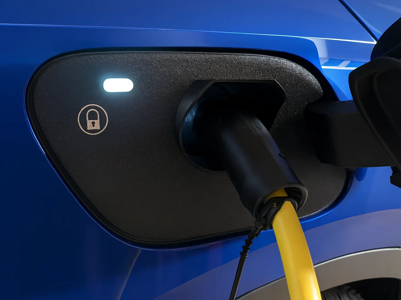 3D-printet deksel for ladeluke på VW ID4 og ID5.